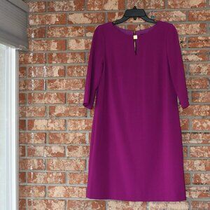 TAHARI Arthur S Levine Purple Dress